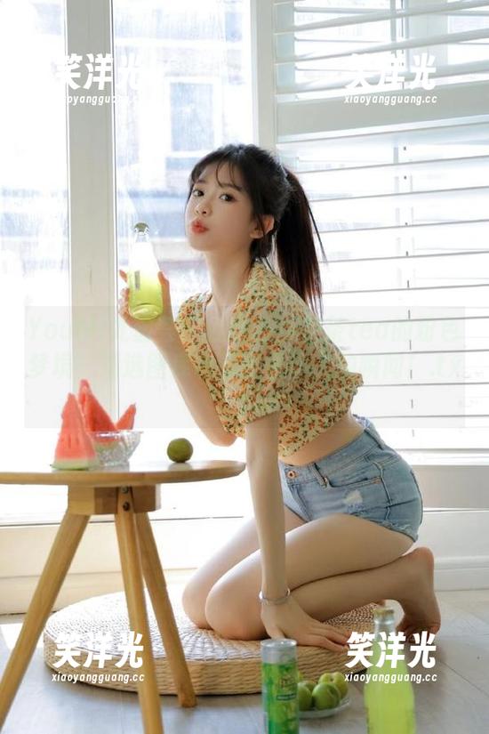 YouMi尤蜜荟 - 徜徉在小茶茶tea的粉色梦境：精选图库收录她最动人的瞬间！.txt