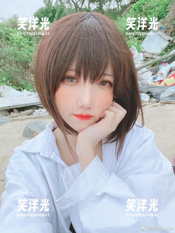 甜美午后：阿薰kaOri的高清照片与寂寞玫瑰，共赴一场美丽的邂逅！.txt