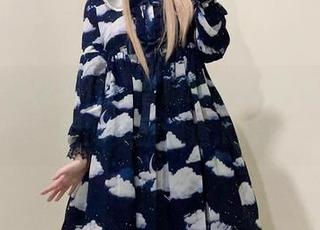 私房写真新世代：雪晴嘟嘟与暗纹旗袍原图的美丽邂逅.txt