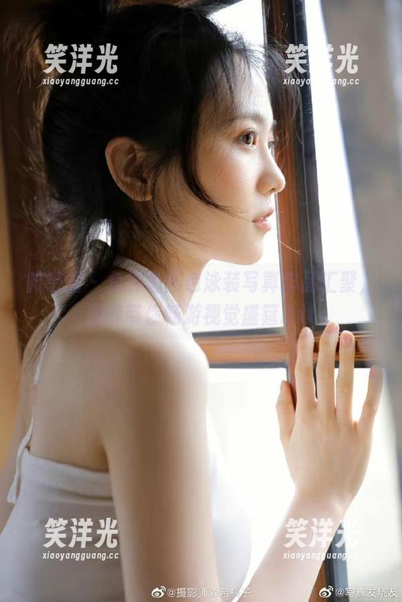 微密圈 - 鱼神鱼黑色泳装写真作品汇聚，图库带你畅游视觉盛筵.txt